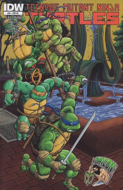Cover for Teenage Mutant Ninja Turtles (IDW, 2011 series) #44 [Cover RE - TriCon Exclusive Tommy Patterson]
