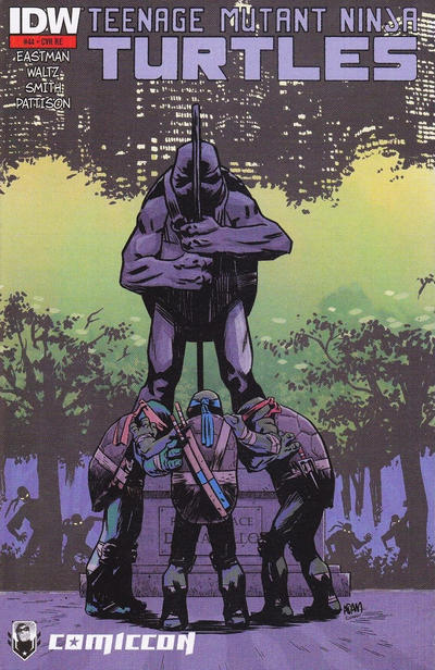 Cover for Teenage Mutant Ninja Turtles (IDW, 2011 series) #44 [Third Printing - Adam Gorham Canadian Comic-Con Exclusive]