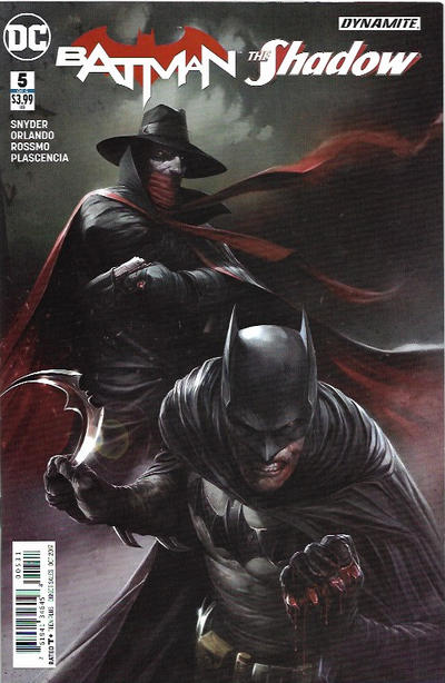 Cover for Batman / Shadow (DC, 2017 series) #5 [Francesco Mattina Cover]