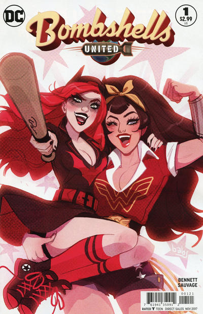 Cover for Bombshells United (DC, 2017 series) #1 [Babs Tarr Cover]