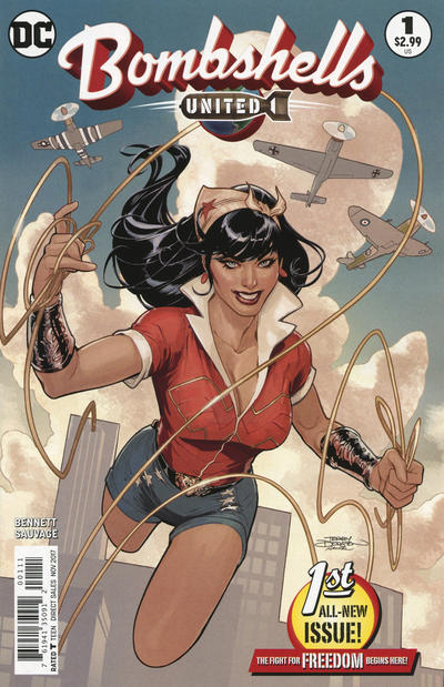 Cover for Bombshells United (DC, 2017 series) #1