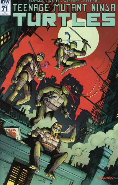 Cover for Teenage Mutant Ninja Turtles (IDW, 2011 series) #71 [10 Copy Retailer Incentive Cover]