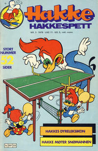 Cover Thumbnail for Hakke Hakkespett (Semic, 1977 series) #3/1978