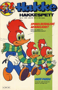Cover for Hakke Hakkespett (Semic, 1977 series) #9/1979