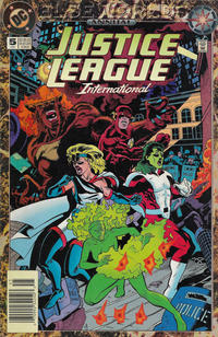 Cover Thumbnail for Justice League International Annual (DC, 1993 series) #5 [Newsstand]