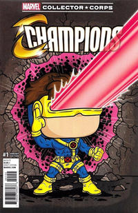 Cover Thumbnail for Champions (Marvel, 2016 series) #1 [Collector Corps Exclusive Cyclops Variant]