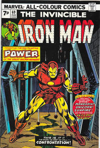 Cover Thumbnail for Iron Man (Marvel, 1968 series) #69 [British]