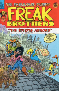 Cover for The Fabulous Furry Freak Brothers (Rip Off Press, 1971 series) #8 [3.25 USD 5th Printing B]