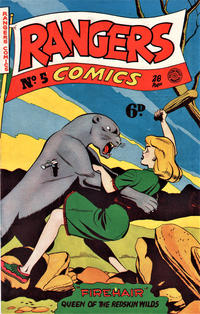 Cover Thumbnail for Rangers Comics (H. John Edwards, 1950 ? series) #5