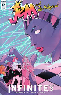 Cover Thumbnail for Jem & the Holograms: Infinite (IDW, 2017 series) #2 [Cover A]