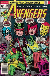 Cover Thumbnail for The Avengers (Marvel, 1963 series) #154 [British]