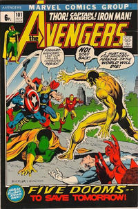 Cover Thumbnail for The Avengers (Marvel, 1963 series) #101 [British]