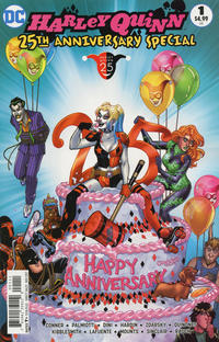 Cover Thumbnail for Harley Quinn 25th Anniversary Special (DC, 2017 series) #1 [Amanda Conner Cover]