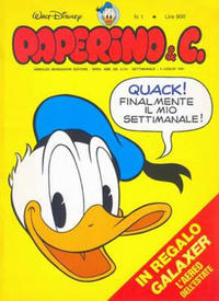 Cover Thumbnail for Paperino & C. (Mondadori, 1981 series) #1