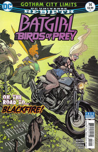 Cover Thumbnail for Batgirl & the Birds of Prey (DC, 2016 series) #14