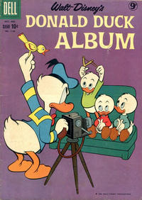 Cover Thumbnail for Four Color (Dell, 1942 series) #1140 - Walt Disney's Donald Duck Album [British]