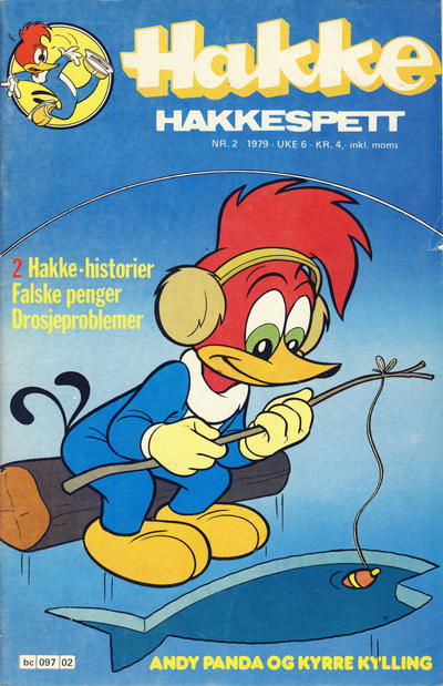 Cover for Hakke Hakkespett (Semic, 1977 series) #2/1979