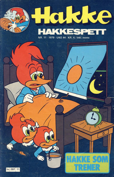 Cover for Hakke Hakkespett (Semic, 1977 series) #11/1979