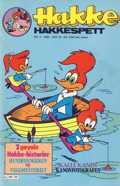 Cover for Hakke Hakkespett (Semic, 1977 series) #5/1980