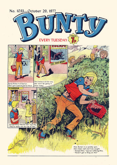 Cover for Bunty (D.C. Thomson, 1958 series) #1033