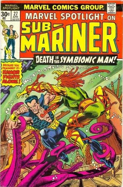 Cover for Marvel Spotlight (Marvel, 1971 series) #27 [25¢]
