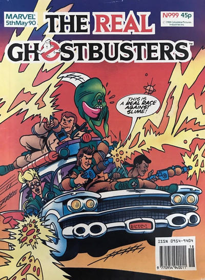 Cover for The Real Ghostbusters (Marvel UK, 1988 series) #99