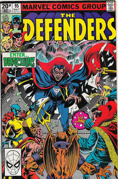 Cover for The Defenders (Marvel, 1972 series) #95 [British]