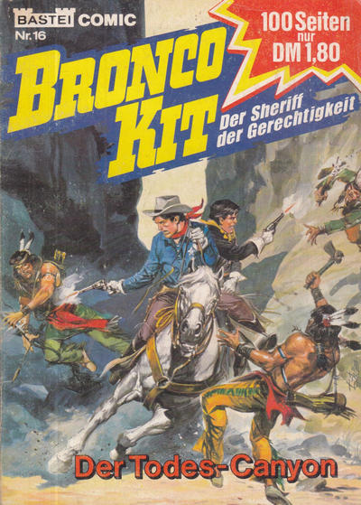 Cover for Bronco Kit (Bastei Verlag, 1982 series) #16