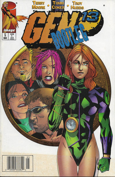 Cover for Gen 13 Bootleg (Image, 1996 series) #5 [Newsstand]