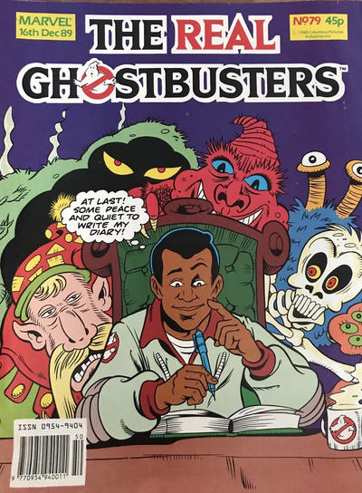 Cover for The Real Ghostbusters (Marvel UK, 1988 series) #79