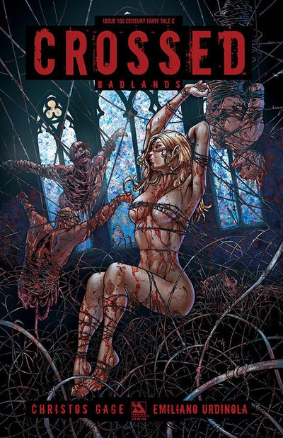 Cover for Crossed Badlands (Avatar Press, 2012 series) #100 [Century Fairy Tale Cover C - Emilio Laiso]