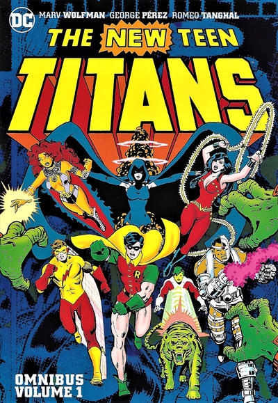 Cover for The New Teen Titans Omnibus (DC, 2017 series) #1