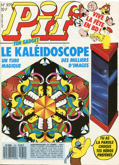 Cover for Pif (Éditions Vaillant, 1986 series) #979