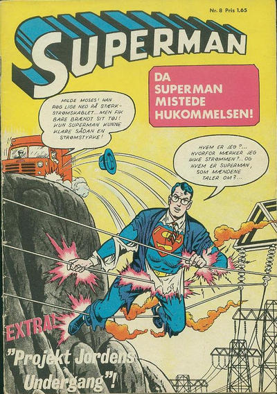 Cover for Superman (Interpresse, 1966 series) #8
