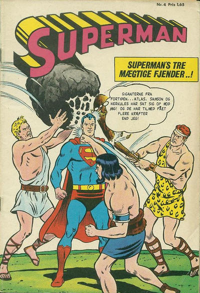 Cover for Superman (Interpresse, 1966 series) #4