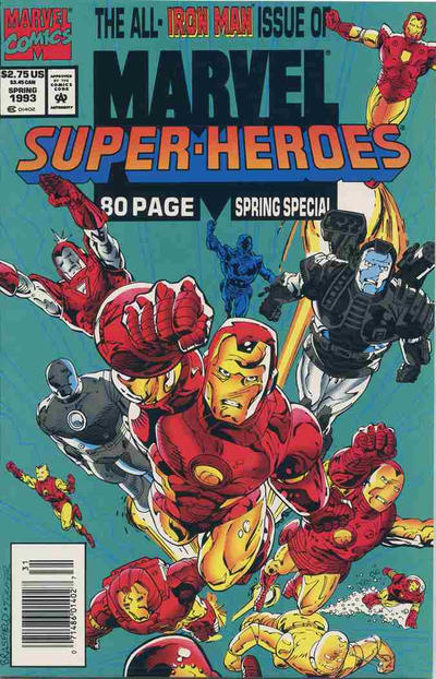 Cover for Marvel Super-Heroes (Marvel, 1990 series) #13 [Newsstand]