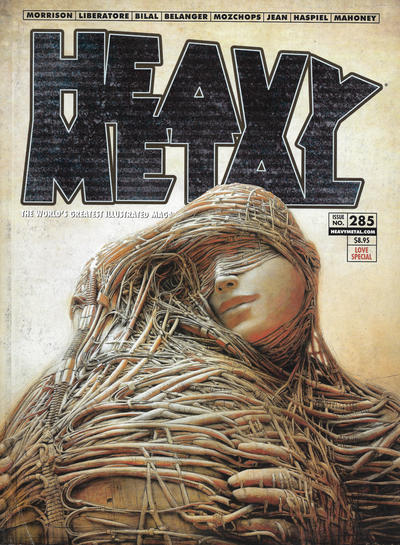 Cover for Heavy Metal Magazine (Heavy Metal, 1977 series) #285 - Love Special [Cover B Peter Gric]