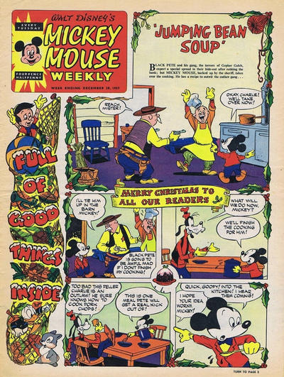 Cover for Mickey Mouse Weekly (Odhams, 1936 series) #920