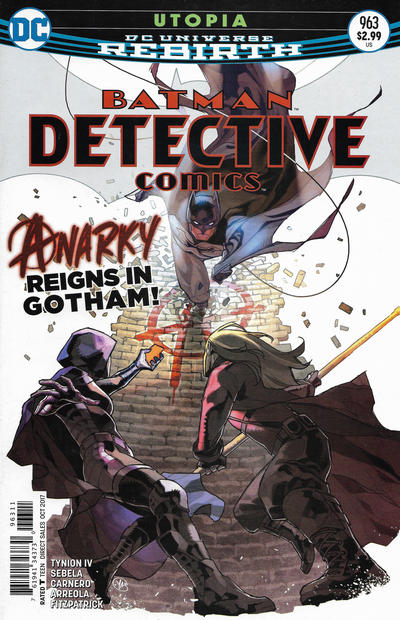 Cover for Detective Comics (DC, 2011 series) #963