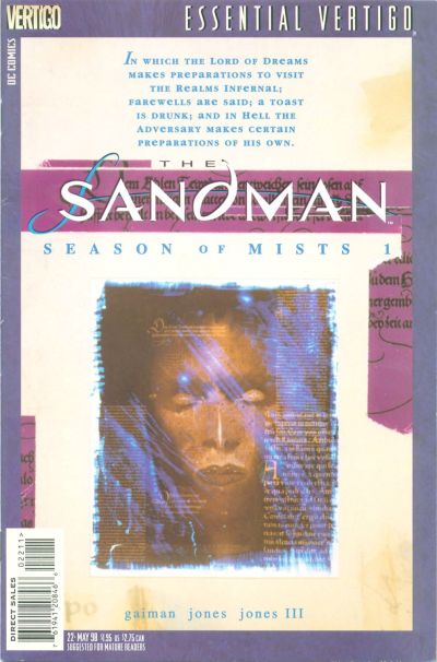 Cover for Essential Vertigo: The Sandman (DC, 1996 series) #22