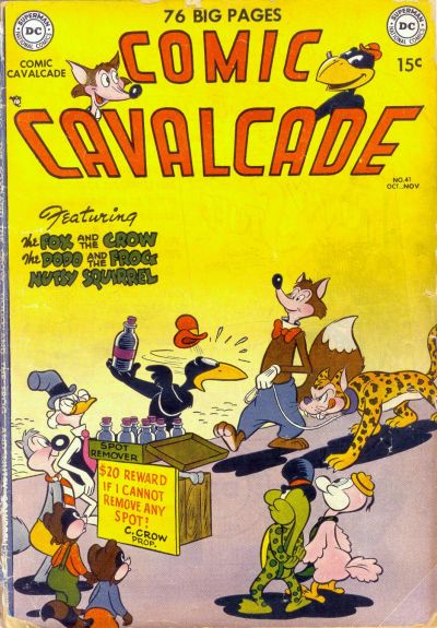 Cover for Comic Cavalcade (DC, 1942 series) #41