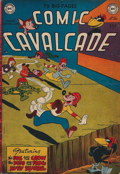 Cover for Comic Cavalcade (DC, 1942 series) #42