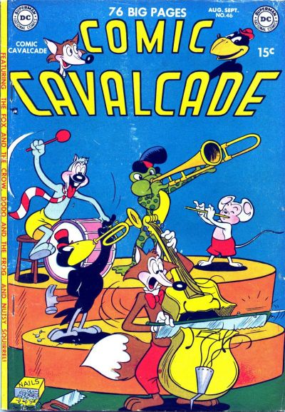 Cover for Comic Cavalcade (DC, 1942 series) #46