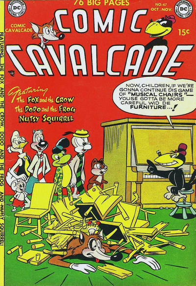 Cover for Comic Cavalcade (DC, 1942 series) #47