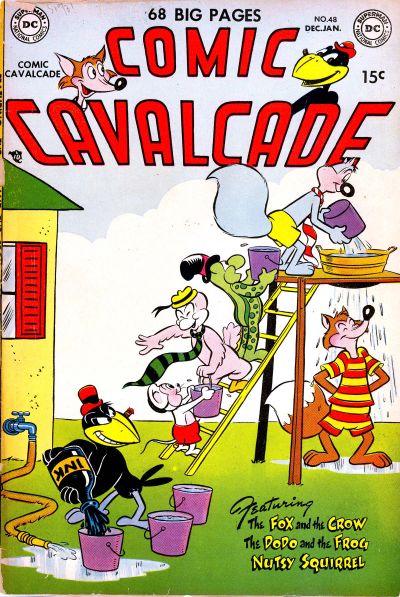 Cover for Comic Cavalcade (DC, 1942 series) #48