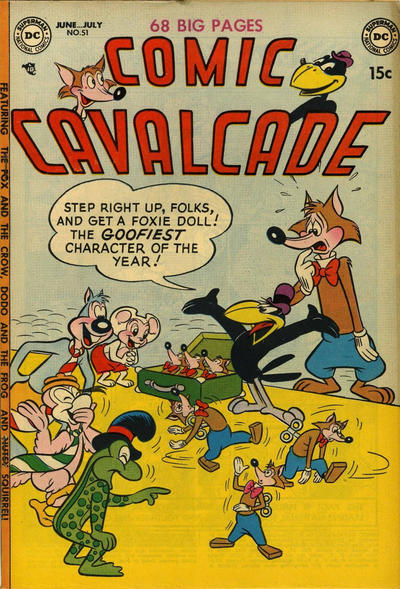 Cover for Comic Cavalcade (DC, 1942 series) #51