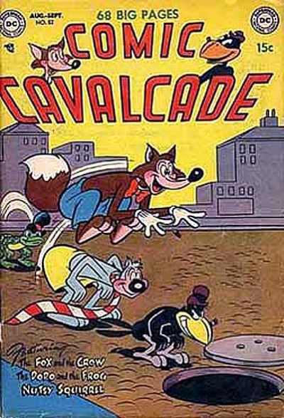 Cover for Comic Cavalcade (DC, 1942 series) #52