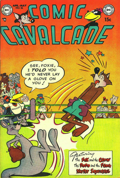 Cover for Comic Cavalcade (DC, 1942 series) #56