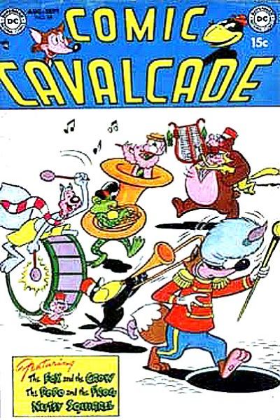 Cover for Comic Cavalcade (DC, 1942 series) #58