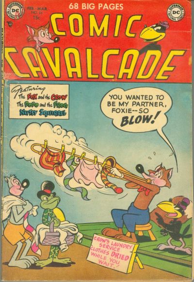 Cover for Comic Cavalcade (DC, 1942 series) #61